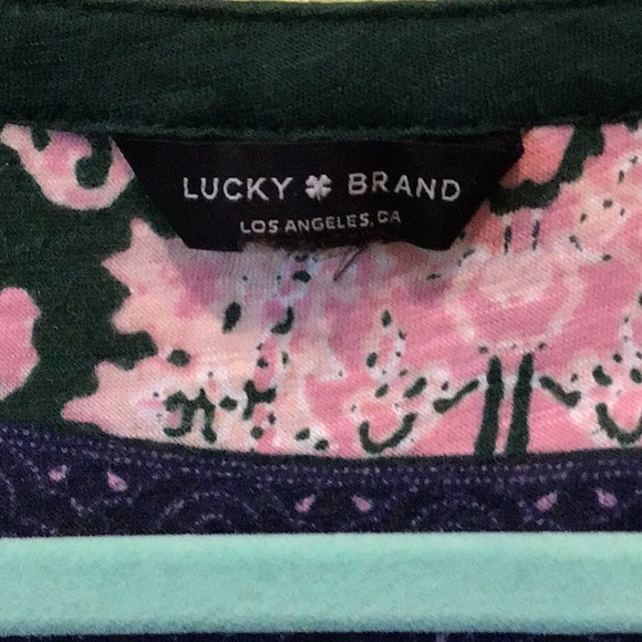 Lucky Brand Women’s Long Sleeve Shirt Large - Picture 4 of 7